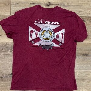 Men's Foo Grown Maroon Graphic T-Shirt